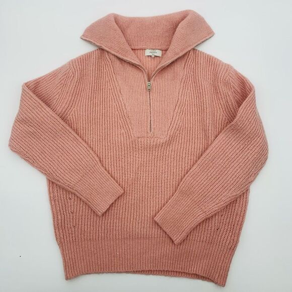 FRNCH | high collar Nadine oversized Sweater | small/medium - Picture 2 of 7